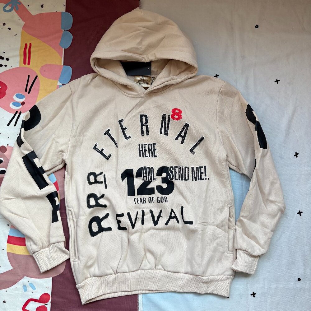 Fear Of God X Rivington Roi Rebis Monogramcream Hoodie